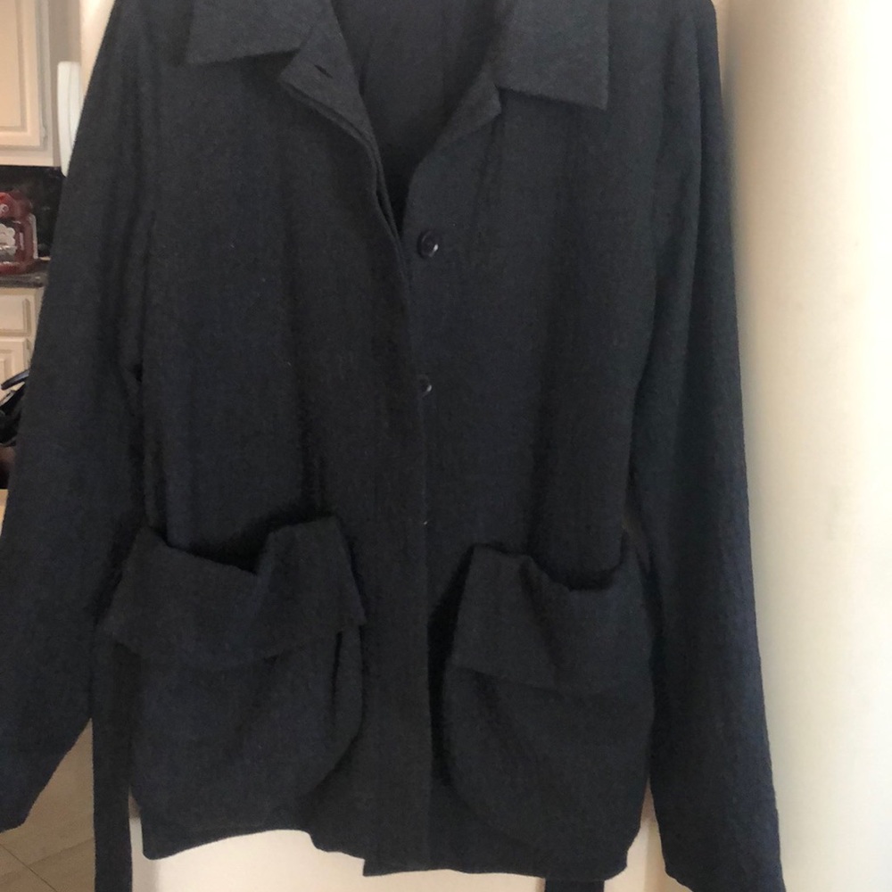 Cos Gray wool jacket size 8 new